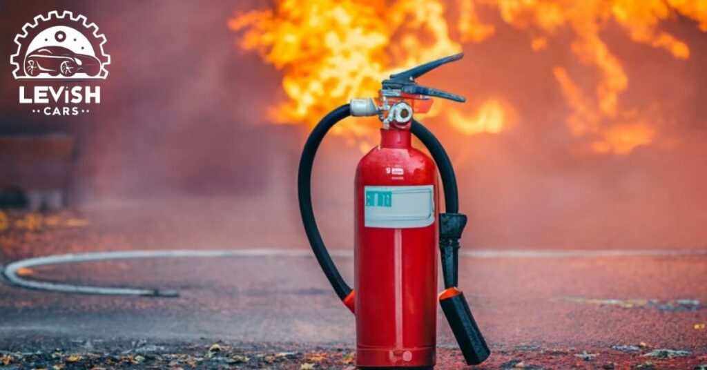 How fire extinguishers are tested for the maximum operating temperature
